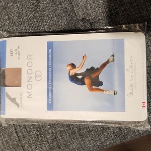 Mondor Light Tan Tights - Large